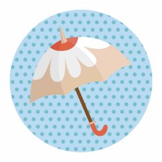 Umbrella theme elements vector eps N104