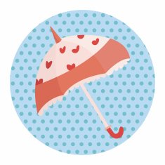 Umbrella theme elements vector eps N106