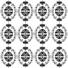 Damask pattern N13