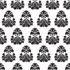 Damask pattern N14