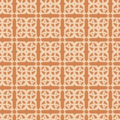 Seamless geometric floral pattern N29