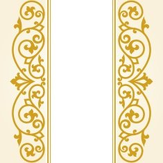 Russian traditional carving ornament N3