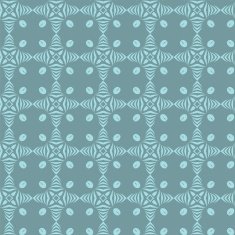 Seamless geometric floral pattern N36