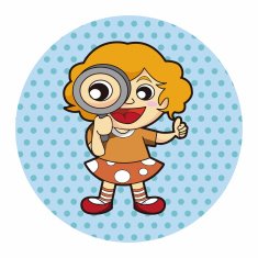 lady girl cartoon theme elements N144