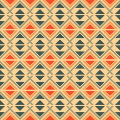 Seamless geometric ethnic pattern N2
