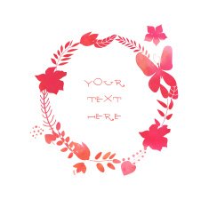 wreath ofl flowers N2