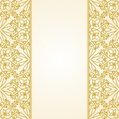Vintage invitation card N16