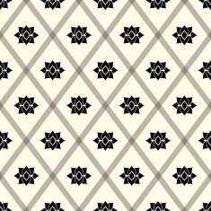 abstract vintage geometric wallpaper pattern seamless background N3