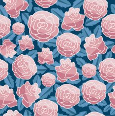 Abstract Elegance Seamless pattern with floral background