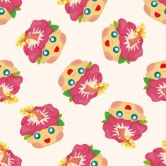 flower f seamless pattern N2