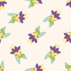 flower f seamless pattern N16