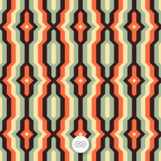 Seamless geometric background Mosaic N2