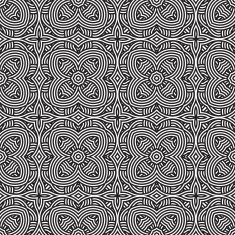 ethnic seamless pattern ornament print design N34
