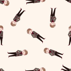 boy man cartoon sticker icon N3