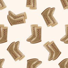 shoes boot style cartoon sticker icon N3