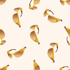 glasses cartoon sticker icon N7