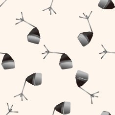 Photographic equipment lighting board cartoon seamless pattern background N3