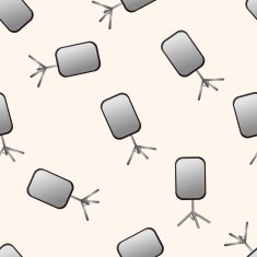 Photographic equipment lighting board cartoon seamless pattern background N4