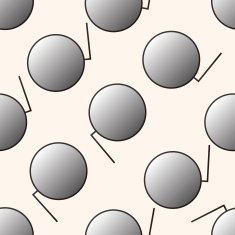 Photographic equipment lighting board cartoon seamless pattern background N5