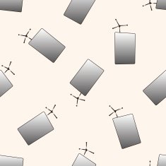 Photographic equipment lighting board cartoon seamless pattern background N6