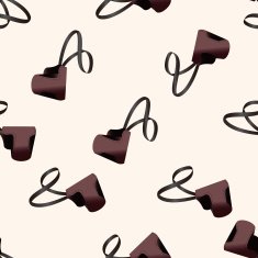 camera bag cartoon seamless pattern background N2