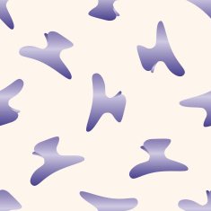 hair products theme hairpin cartoon seamless pattern background N3