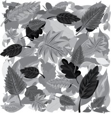 Seamless leaf pattern N11