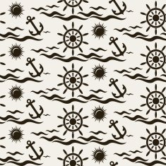 Anchor Background Seamless Pattern N20