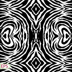 Vector zebra background with black stripes N2
