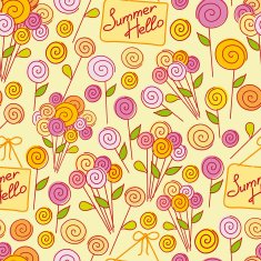 Abstract colorful image made from words which relate with summer N2