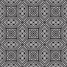 ethnic seamless pattern ornament print design N38