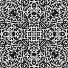 ethnic seamless pattern ornament print design N39