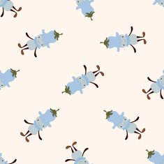 flower f cartoon seamless pattern background N8