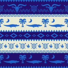 African Tribal Pattern Ethnic ornament N16