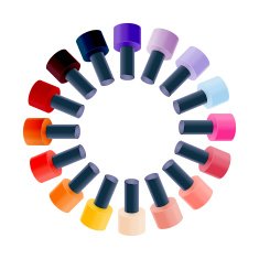 Realistic Nail Polish Vector Illustration N3