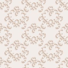 Floral seamless wallpapers in the style of Baroque Can be N11