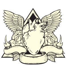 Heart tattoo N2
