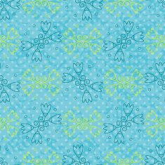 Lily seamless pattern