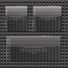 Glass Transparency Frame Vector Illustration N10