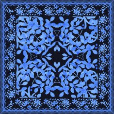 Abstract seamless tradition watercolor pattern N3