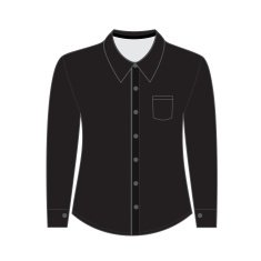 Shirt with long sleeves