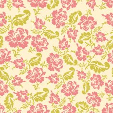 Rose seamless pattern Vector background
