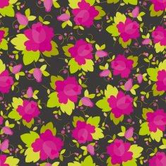Rose seamless pattern Vector background N2