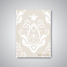 Modern abstract template layout for brochure magazine flyer booklet cover N7