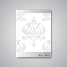 Modern abstract template layout for brochure magazine flyer booklet cover N13