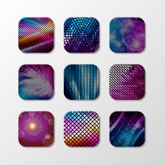 Vector Fashion Disco Icon