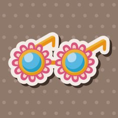glasses theme elements N56