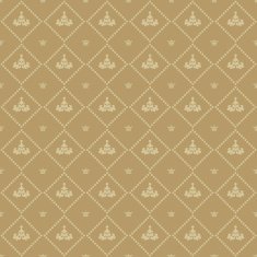 Vintage Pattern Wallpaper for Your Design Brown N2