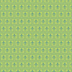 Vintage Pattern Wallpaper for Your Design Green N3