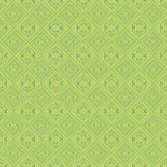 Vintage Pattern Wallpaper for Your Design Green N4